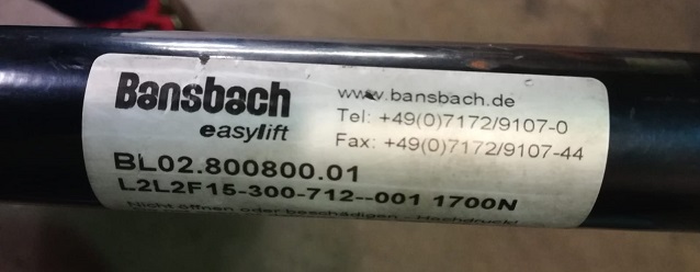 Bansbach gasveer vervangen