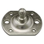 Plaat rond met kogel 8